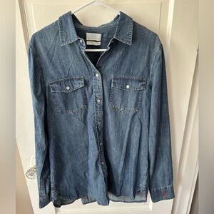 J. Crew Blue Denim Casual Shirt